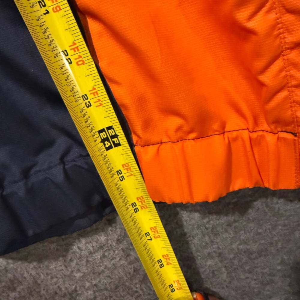 Chicago Bears Pullover Jacket Mens S VNeck Lined Side Zip Embroidered colorblock - Picture 11 of 15